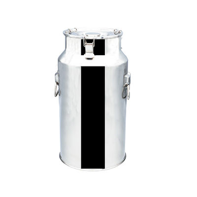 SS304 boîte de lait d'acier inoxydable de 20 litres avec le seau de lait scellé par broche d'entreposage en seau