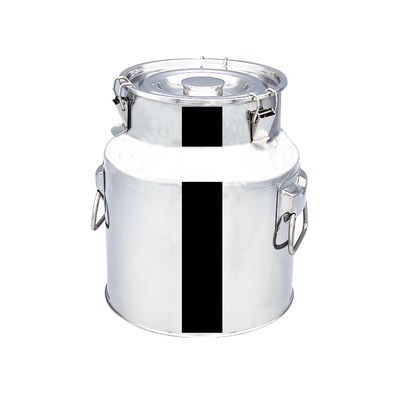 Stockage scellé boîte de lait d'acier inoxydable de 5 gallons avec la broche