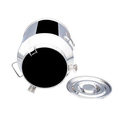 15L seau de lait en acier de la fermentation solides solubles 304 Honey Aluminium Mirror Polished Stainless