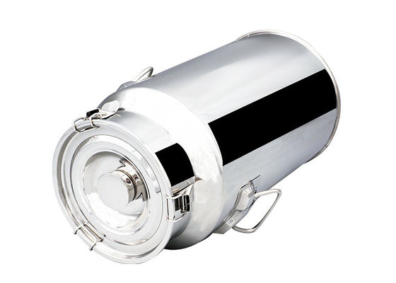 acier inoxydable des seaux 201 de stockage de catégorie comestible de 30L 0.8mm