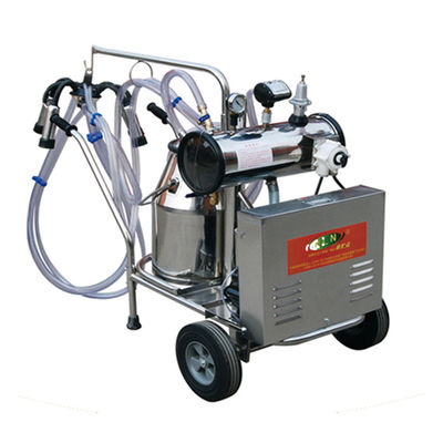 machine à traire de vache à échelle réduite du seau 25L avec la pompe à vide 50Kpa