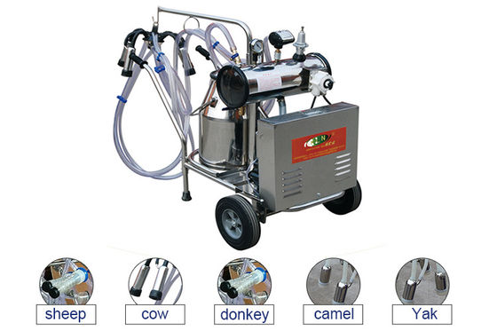 Pompe à vide électrique de chèvre de machine à traire portative mobile de vache à moteur diesel