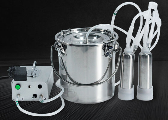 machine à traire électrique d'acier inoxydable de la chèvre 5L portative