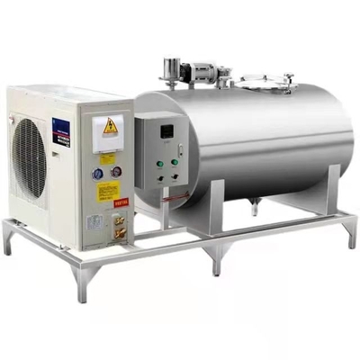 1000 litres d'acier inoxydable du lait de refroidissement de réservoir du lait d'équipement de refroidissement pour le lait en vrac
