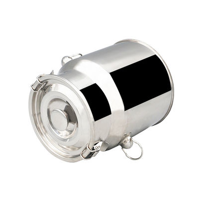seau de lait de mélange d'acier inoxydable d'emballage alimentaire du réservoir solides solubles 304 du stockage 15L