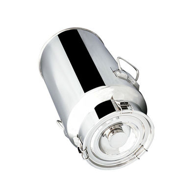 SS304 boîte de lait d'acier inoxydable de 20 litres avec le seau de lait scellé par broche d'entreposage en seau
