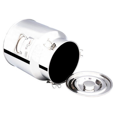 Stockage scellé boîte de lait d'acier inoxydable de 5 gallons avec la broche