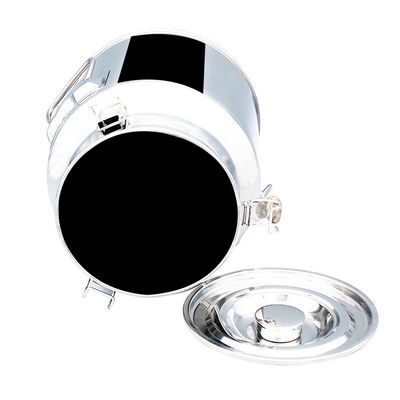 Stockage scellé boîte de lait d'acier inoxydable de 5 gallons avec la broche