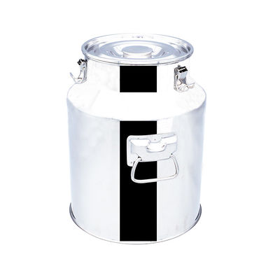 15L seau de lait en acier de la fermentation solides solubles 304 Honey Aluminium Mirror Polished Stainless