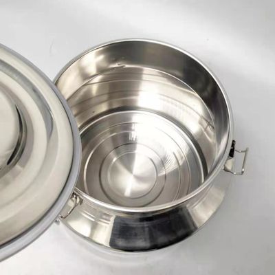 15L boîtes scellées universelles de lait d'acier inoxydable de seau de catégorie comestible du baril SS304 avec le robinet