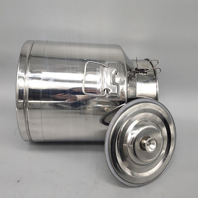 60L la catégorie comestible Olive Oil Stainless Steel Drums a scellé des barils de seaux avec le robinet