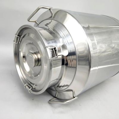 baril inoxydable de lait de tambour métallique de 25L Honey Barrels Storage Bucket Grain