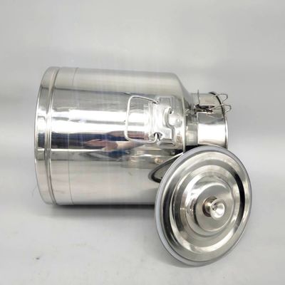 café Sugar Sealed Transport Milk Cans de boîte de thé de cuve de stockage en métal de 25L SS304