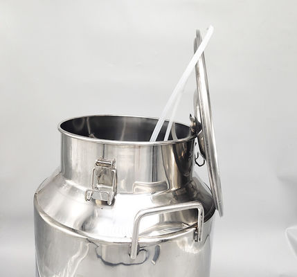 acier inoxydable des seaux 201 de stockage de catégorie comestible de 30L 0.8mm