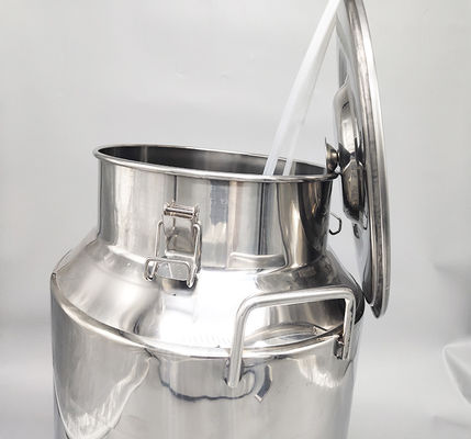 acier inoxydable des seaux 201 de stockage de catégorie comestible de 30L 0.8mm