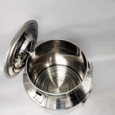 boîtes de trempage de lait scellées par ferme de seau d'acier inoxydable de réservoir de refroidisseur de lait du soja 30L