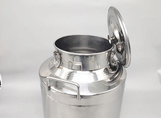 boîte portative de lait de l'acier inoxydable 1.0mm du stockage d'huile 304 de bidon à pétrole 40L