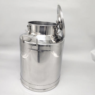 201 anticorrosion seau inoxydable du lait avec le couvercle 50L grande capacité