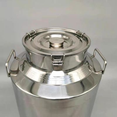 70L qu'aucune rouille Olive Oil Stainless Steel Milk ne pouvez a scellé des barils de seaux avec le robinet