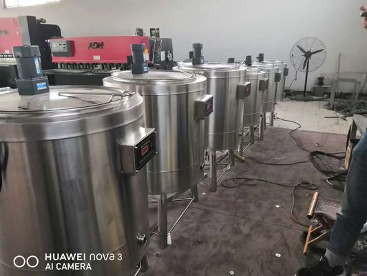 500L ne se rouillent non machine de pasteurisateur d'acier inoxydable avec la technologie de pointe