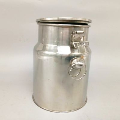 SS201 non magnétique résistance de la rouille de conteneur de lait de 5 litres