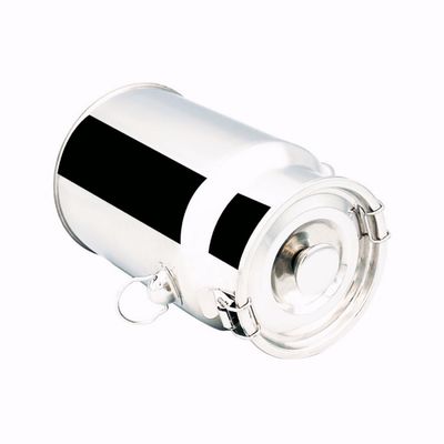 boîtes sanitaires non magnétiques de lait d'acier inoxydable de stockage de baril de ménage de la catégorie 7L