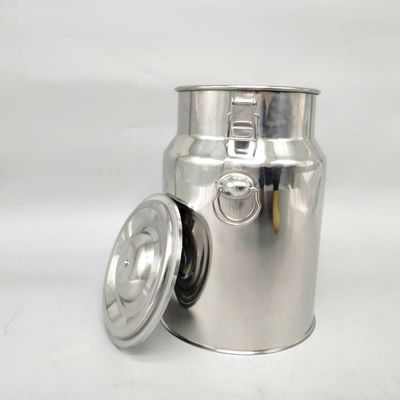 La boîte épaisse superbe petit 8L de lait d'acier inoxydable de 0.8mm a scellé le stockage