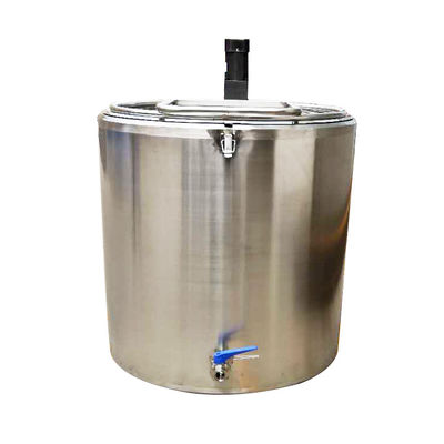 220V liquide de refroidissement longévité élevée de réservoir à lait de 500 litres