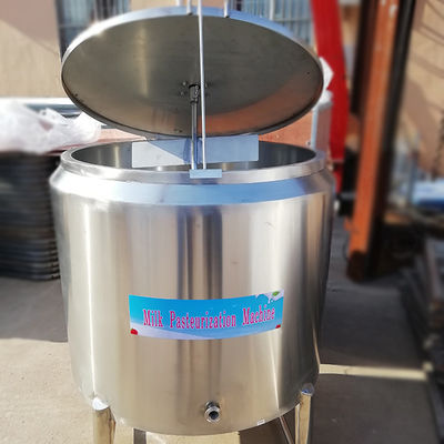 Refroidissement par l'eau machine de pasteurisateur de lait de 100 litres pour l'usage à la maison