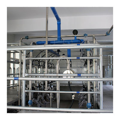 Salon de traite en arête de poisson automatique du vide 2100L avec la fonction de Sunction