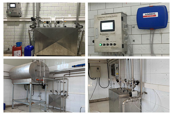 Salon de traite en arête de poisson automatique du vide 2100L avec la fonction de Sunction