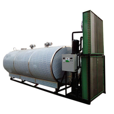 Cuve de stockage froide de lait de réservoir de refroidissement du lait 10000L d'acier inoxydable de catégorie comestible