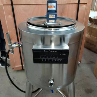 Machine de pasteurisation de 30 litres et de 50 litres pour le presse-fruits de bière de lait