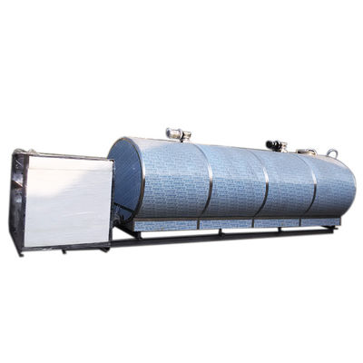 Cuve de stockage réfrigérée de réservoir de refroidissement du lait de l'équipement 10000L de refroidissement du lait