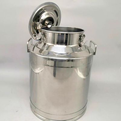 40 litres effrayent la boîte de lait de tonneau à huile de seau de mur de double de conservation de la chaleur de chèvre