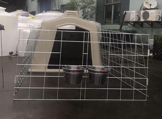 Abris en plastique acides de veau de la taille 183cm de résistance avec le filet galvanisé