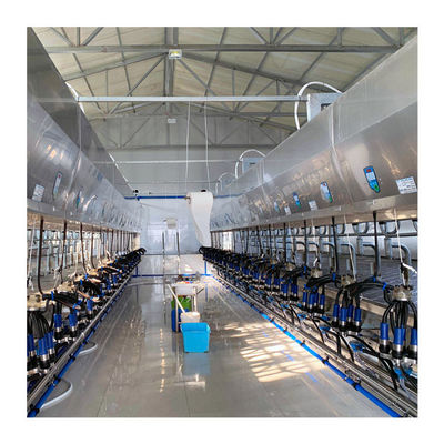 11kw salon parallèle du vide 3800L trayant des systèmes 128 vaches par heures