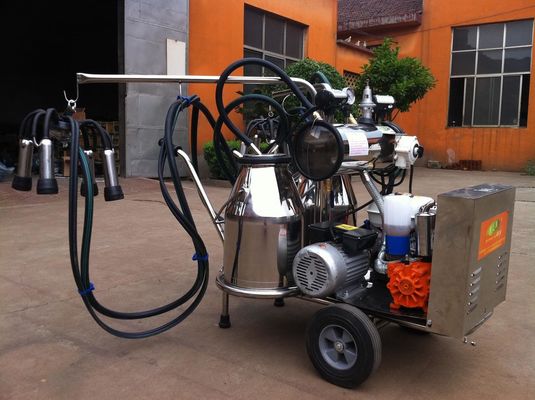 Machine à traire mobile portative de la catégorie comestible solides solubles avec le moteur à essence