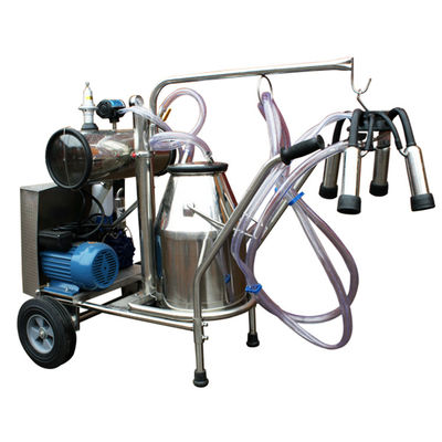 Le mobile 12 effraye/puissance portative 1.1KW de pompe à vide machine à traire d'heure
