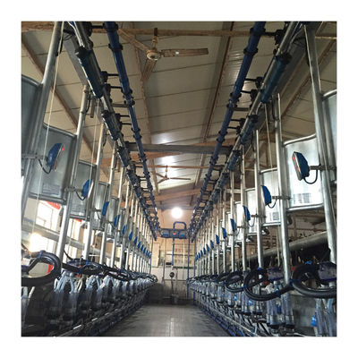Machine d'aspiration de lait de vache à salon de traite d'arête de hareng du rendement élevé 4KW