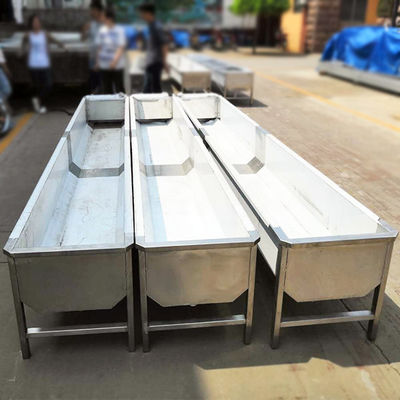 Cuvette animale de l'eau d'acier inoxydable de cuvette de boissons de 1.5KW 1m