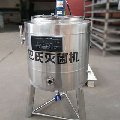 Petite machine de pasteurisation du lait 30l de yaourt de fruit de lait d'équipement frais de barre