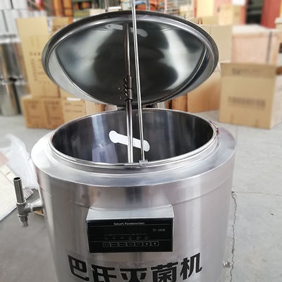 restaurant de ferme de machine de pasteurisation de lait à échelle réduite 50L