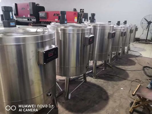 machine SUS304 de pasteurisateur de lait de 220V 50Hz 50 degrés 99 degrés