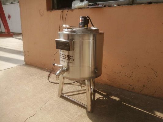 machine SUS304 de pasteurisateur de lait de 220V 50Hz 50 degrés 99 degrés