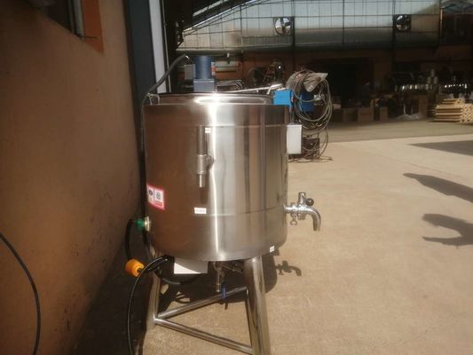 6kw électrique acier inoxydable de catégorie comestible de pasteurisateur de lait de 50 litres