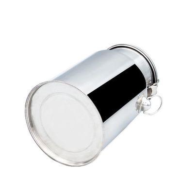 Le paquet Customrized Logo Silver 10L solides solubles traient pour mettre en boîte le conteneur de lait d'acier inoxydable