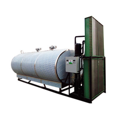 Cuve de stockage de lait de ramassage du lait de 1000 litres pour le refroidissement de lait cru