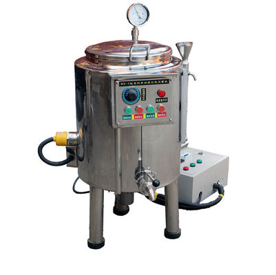 Équipement plus sûr de pasteurisation d'acier inoxydable petit pour le lait et le jus