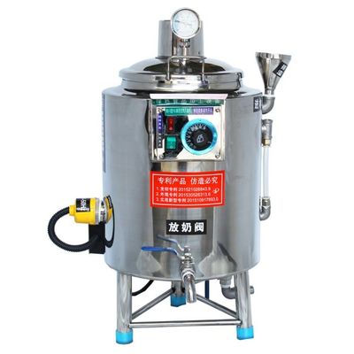 Équipement plus sûr de pasteurisation d'acier inoxydable petit pour le lait et le jus